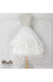 Boguta Star Tulle White and Black Star Deluxe Underskirt(Pre-Made Stock/Full Payment Without Shipping)